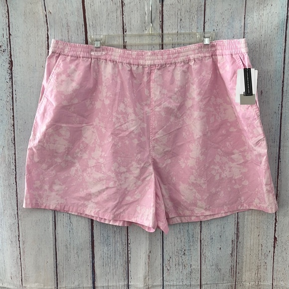 NWT pink tie dye shorts from BP size 1X - Picture 1 of 4